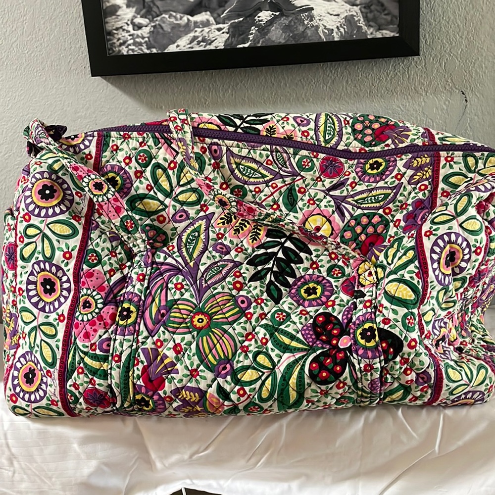 Vera Bradley weekender bag